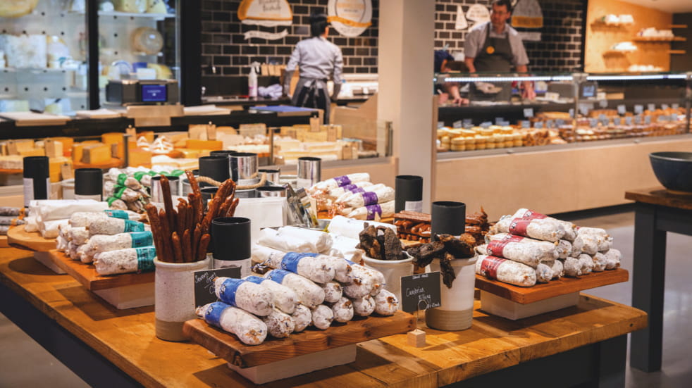 Best motorway services charcuterie at Gloucester motorway service station